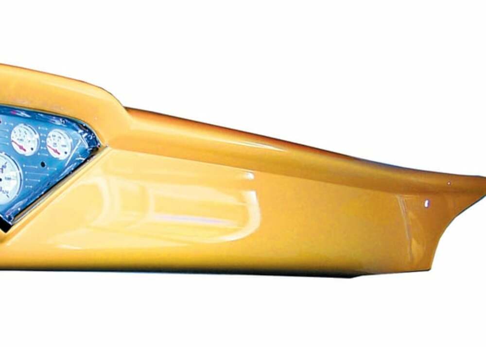 Fits 1959 Chevrolet 3B; Custom Smooth Dash Face SDF5559