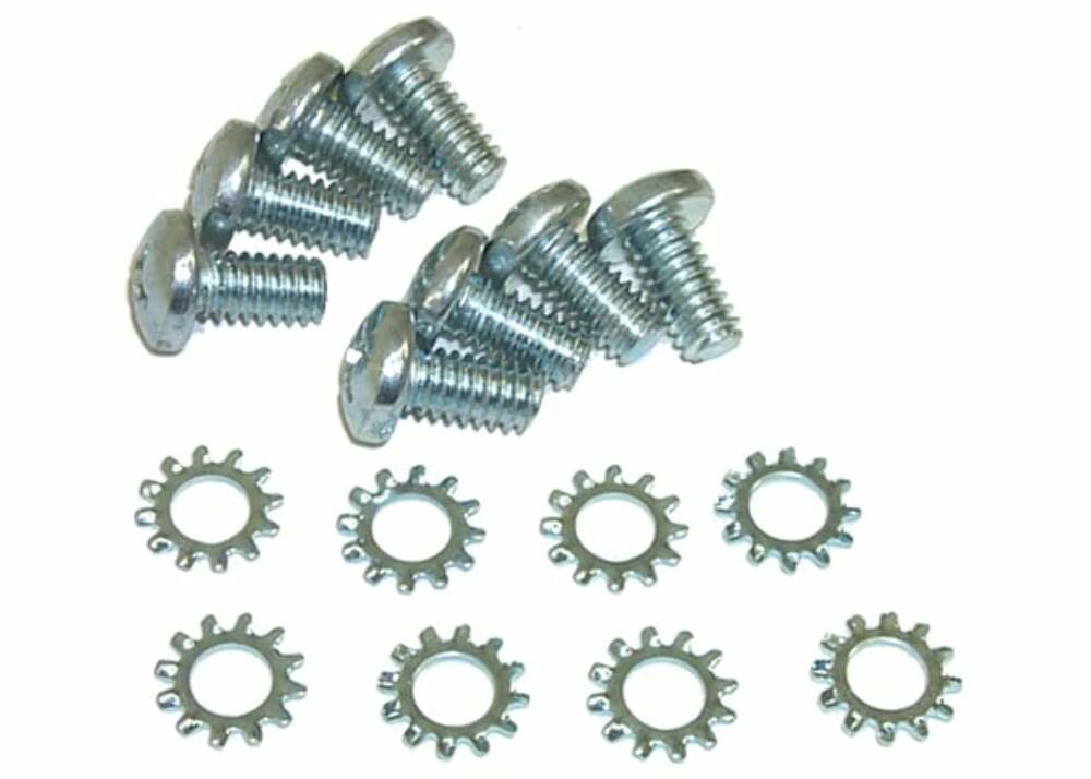 Fits 1959 Chevrolet 3B; Door Latch Screw Set DLS5259