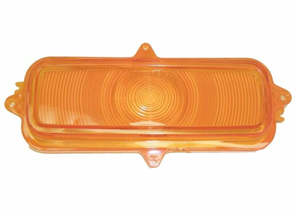 Fits 1960-1966 Chevrolet C10 Panel; Parking Lamp Lens - Amber PLL66AM