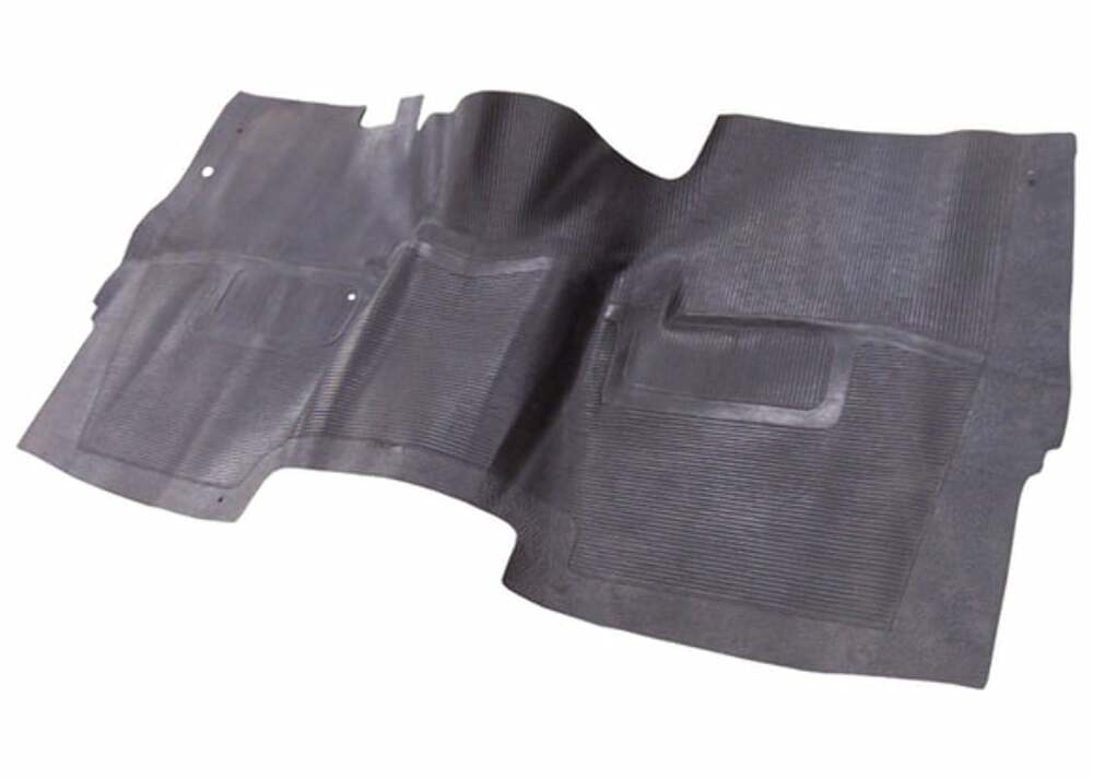 Fits 1960-1966 Chevrolet C10 Panel; Rubber Floor Mat - High Hump FMT30LG