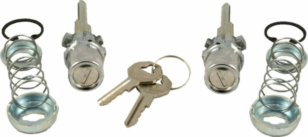 Fits 1960-1966 Chevrolet/Gmc C/K Series Truck; Door Lock Set - Pair E4021-60P