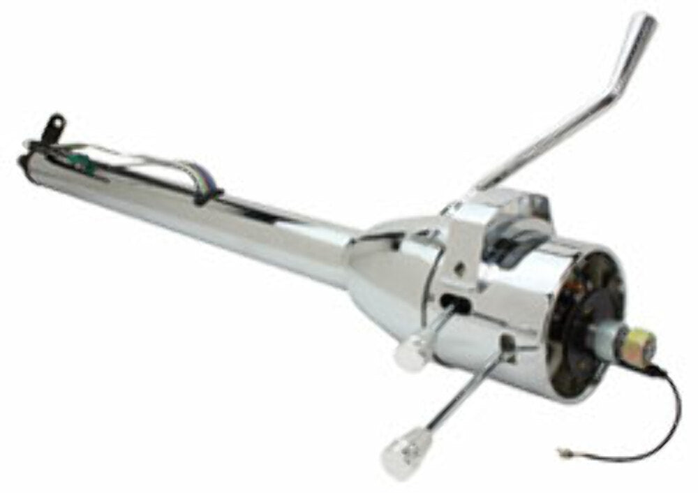 Fits 1960-72 C10 Pickup Custom Tilt Steering Column-Chrome/Auto  30" CSCU30A