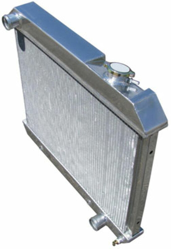 Fits 1963-1966 Chevrolet C10 Panel; Aluminum Radiator-Auto-V8-3 Row ALR66C3