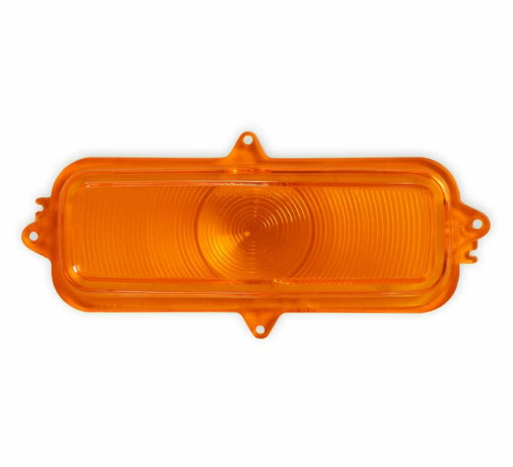 Fits 1963-1966 C/K Series Pickup; C/K Chevy Parking Light Lens - Amber 07-138