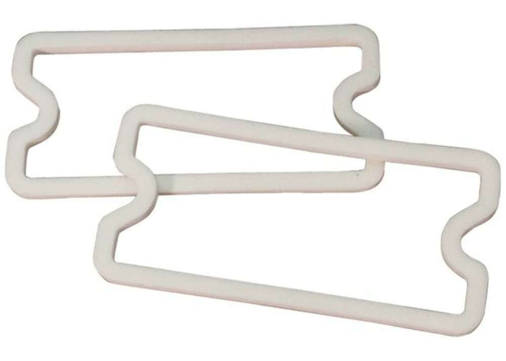 Fits 1967-1968 Chevrolet C10 Pickup; Parking Lamp Lens Gasket Pair PLL068G