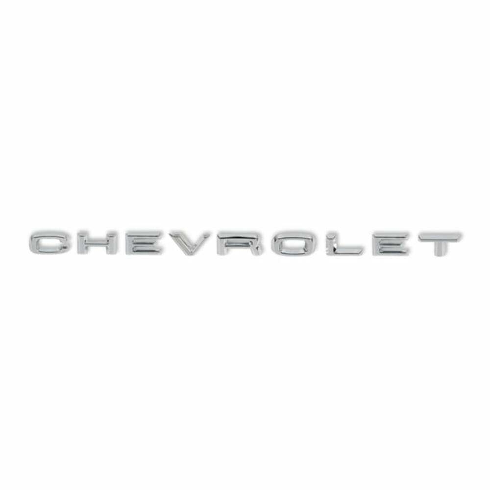 Fits 1967-1968 C/K Series Trucks; C/K Hood Letter Set - Chevrolet 04-572