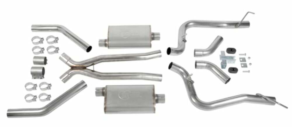 Fits 1967-1969 Camaro; 3", 304 S/S; LS/LT Swap Exhaust System 70501319-RHKR