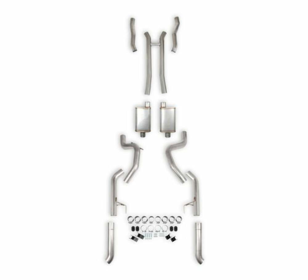 Fits 1968-1970 Mopar B-Body 3.0" 304 S/S Gen III Hemi Swap Exhaust System BH2364