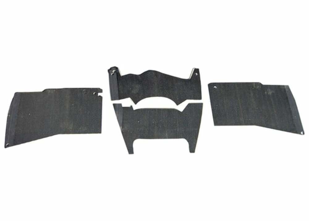 Fits 1969-1972 Chevrolet Blazer; Carpet Soundproof Set - Large Hump UCSP003