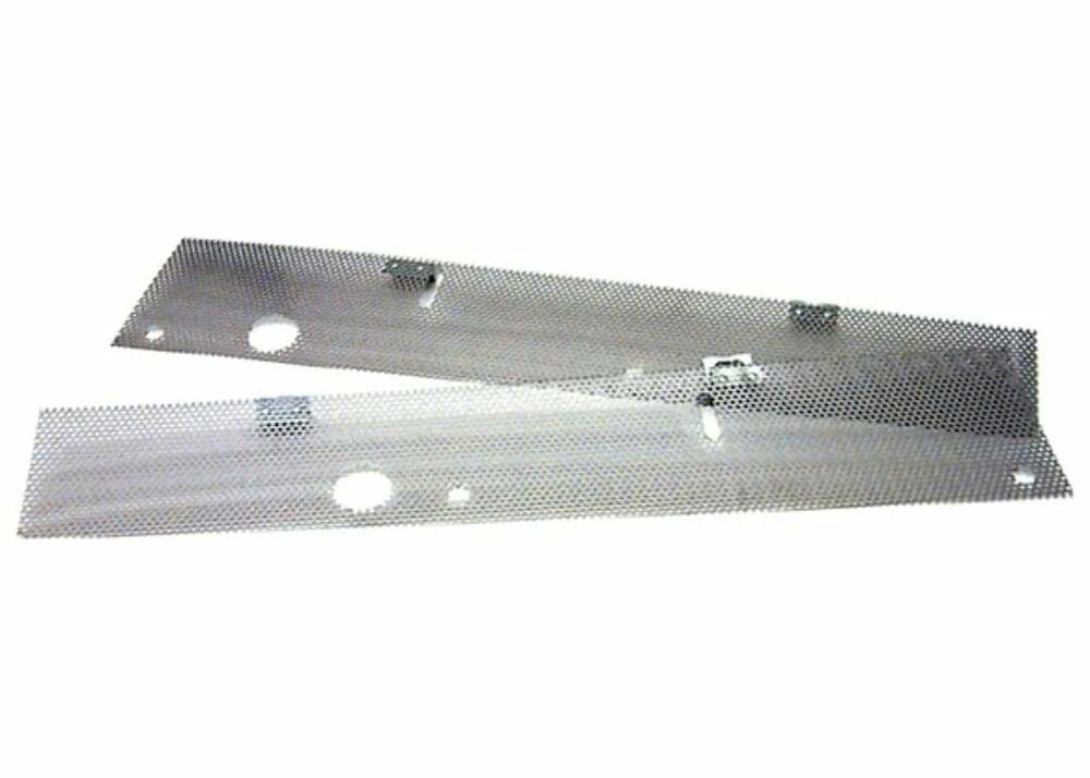 Fits 1969-1972 Chevrolet Blazer; Cowl Vent Trash Shield - Black CVTS72B