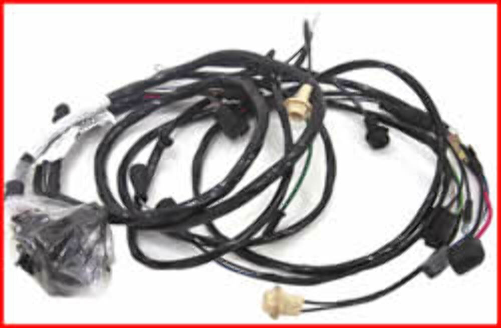 Fits 1969-1972 Chevrolet Blazer; Headlamp Harness LH000GM