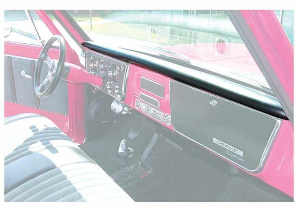 Fits 1969-1972 Chevrolet Blazer; Interior Dash Pad PAD7200BLUE