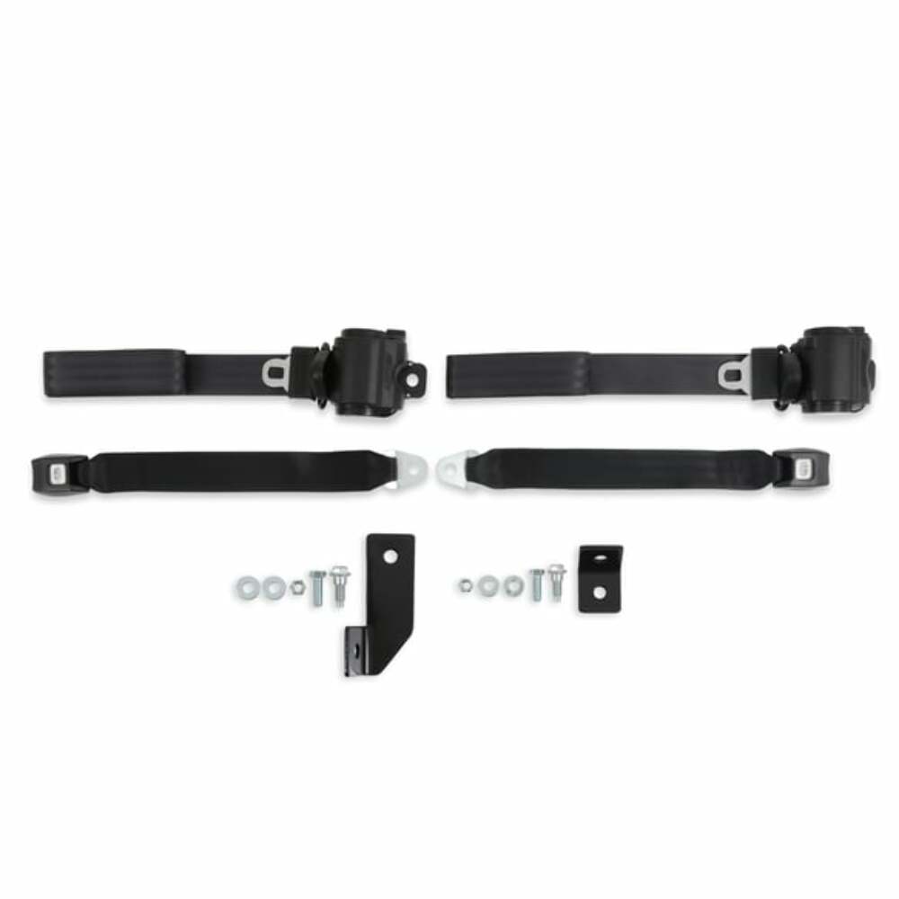 Fits 1969-1972 Chevrolet Blazer; Seat Belt Kit - 3 Pt BELTKT2BK