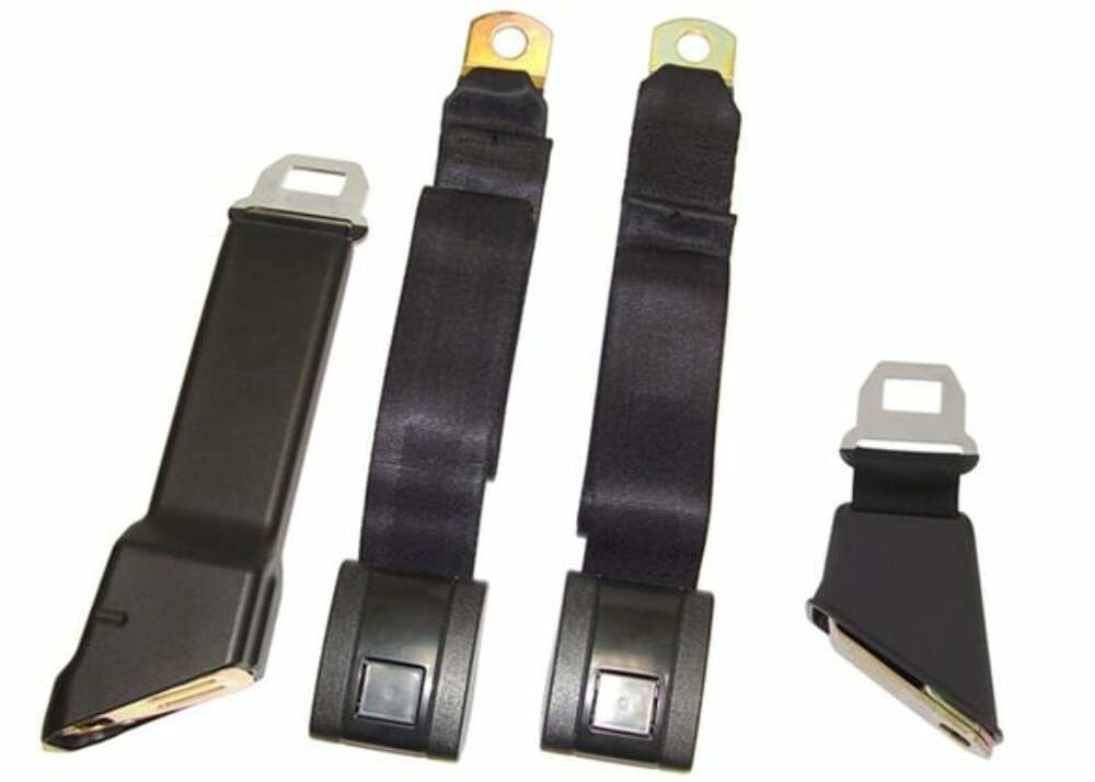 Fits 1969-1972 Chevrolet Blazer; Seat Belt Kit - Blazer - 2Pt GMBELT4