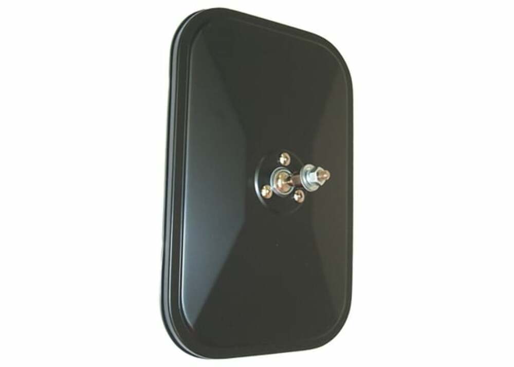 Fits 1969 Chevrolet Blazer; Mirror Head - Rectange - Black OMH69SP