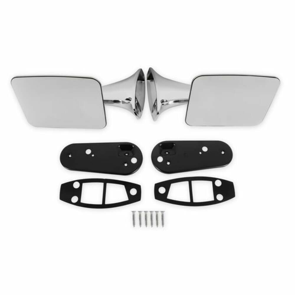 Fits 1970-1972 Chevrolet Blazer; Outside Mirror Kit-Reproduction-Pair OMA72PR