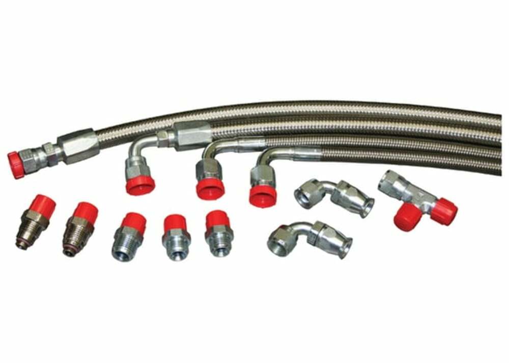 Fits 1987 Chevrolet Blazer; Hydroboost Power Brake Conversion - Hose Kit HBUHK72