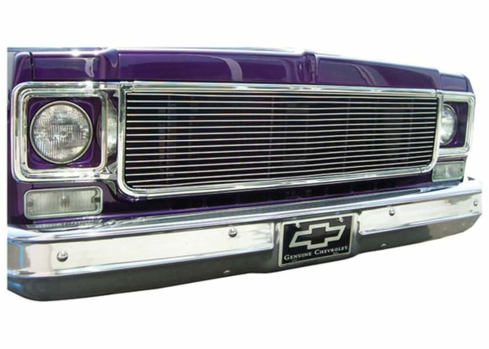 Fits 1988-1991 Chevrolet Blazer; Billet Grille Insert BIL7380