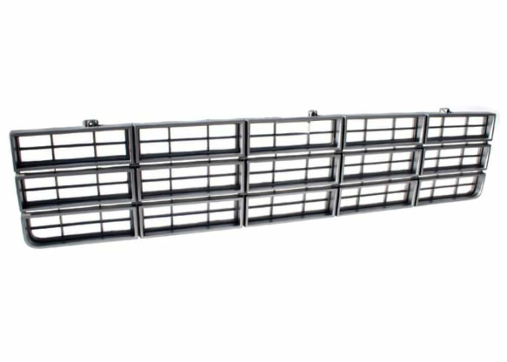 Fits 1988-1991 Chevrolet Blazer; Inner Grille - Silver GRL7778