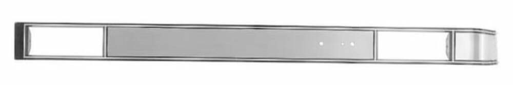 Fits 1988-91 Blazer Dash Pad Molding-With A/C-Black/Aluminum DPM87ACBLKALUM