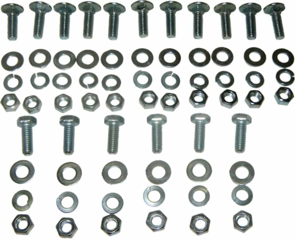 Fits 67-72 C/K Series Fleetside Trucks Front Bed Panel Bolt Kit-83pcs L0032-67