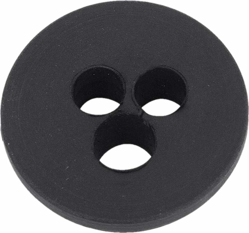 Fits 67-72 C/K Series Truck Grommet-Windshield Washer-3-Holes-Round-Black 10-003