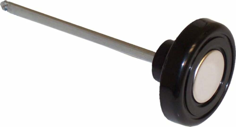 Fits 68-72 Trucks Headlight Knob & Rod-Deluxe-Black/Silver C6044-68