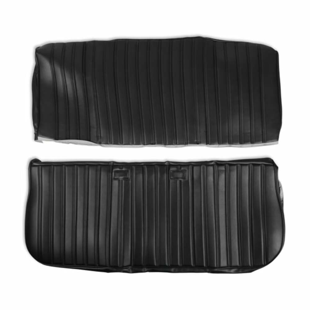 Fits 81-87 C/K Series Pickup Seat Upholstery Kit-Full Pleat Vinyl-Black 05-300