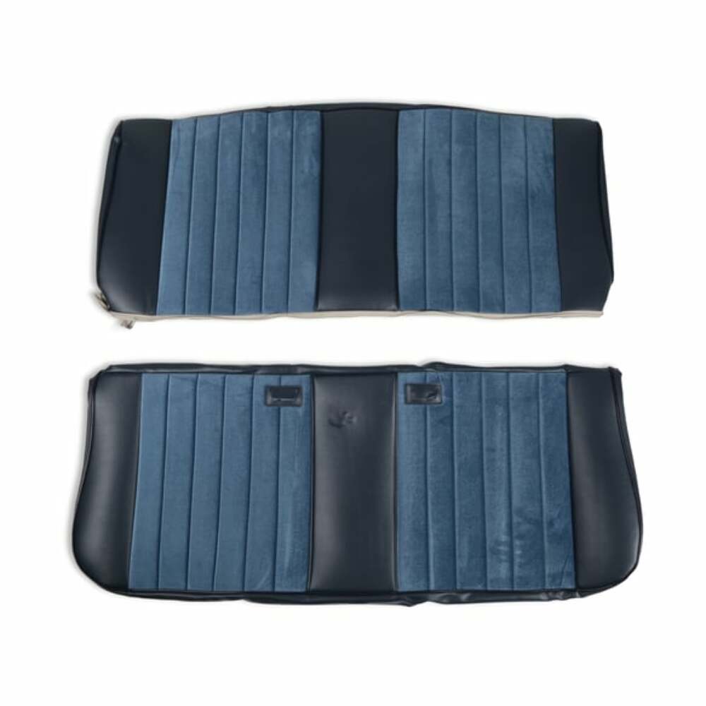 Fits 81-87 C/K Series Pickup Seat Upholstery-Standard Pleat Cloth-Navy 05-312