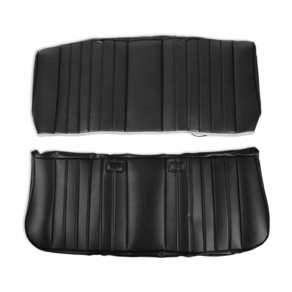 Fits 81-87 C/K Series Pickup Seat Upholstery-Standard Pleat Vinyl-Black 05-305