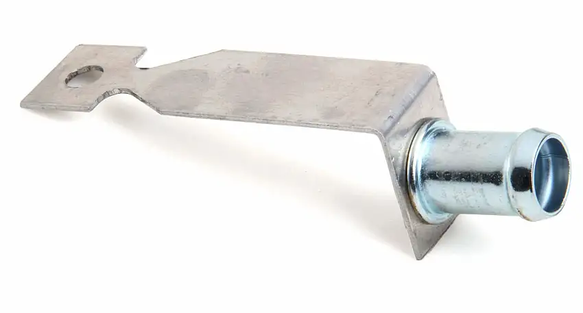 Flame Arrestor Vent Tube - 5/8 bolt-on aluminum vent tube - 720-31