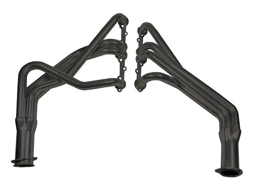 Flowtech Long Tube Header - Black Paint  - 11112FLT