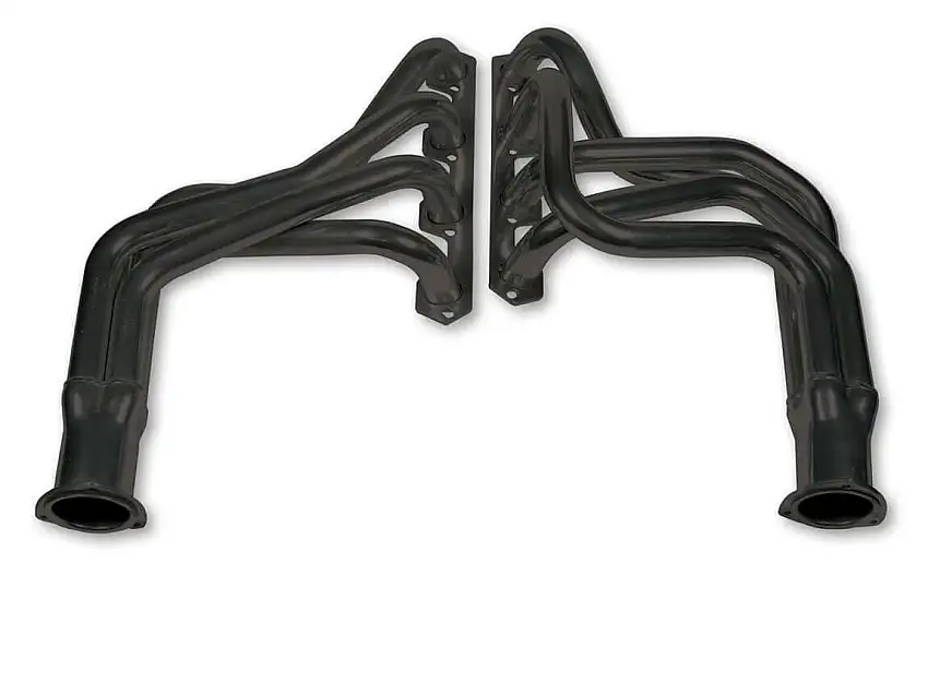 Flowtech Long Tube Header - Black Paint  - 12500FLT