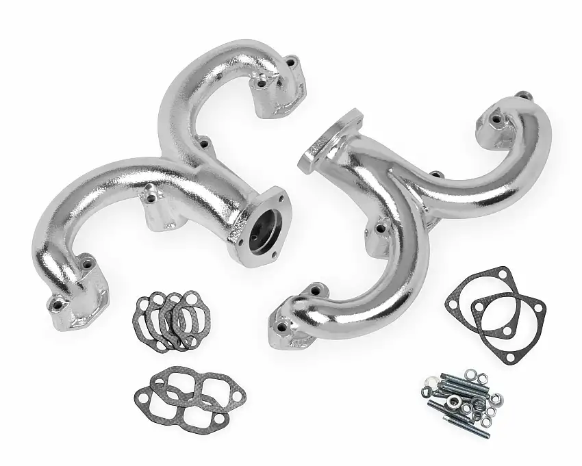 Flowtech Rams Horn Exhaust Manifolds - Ceramic Coated  - 11704-1FLT