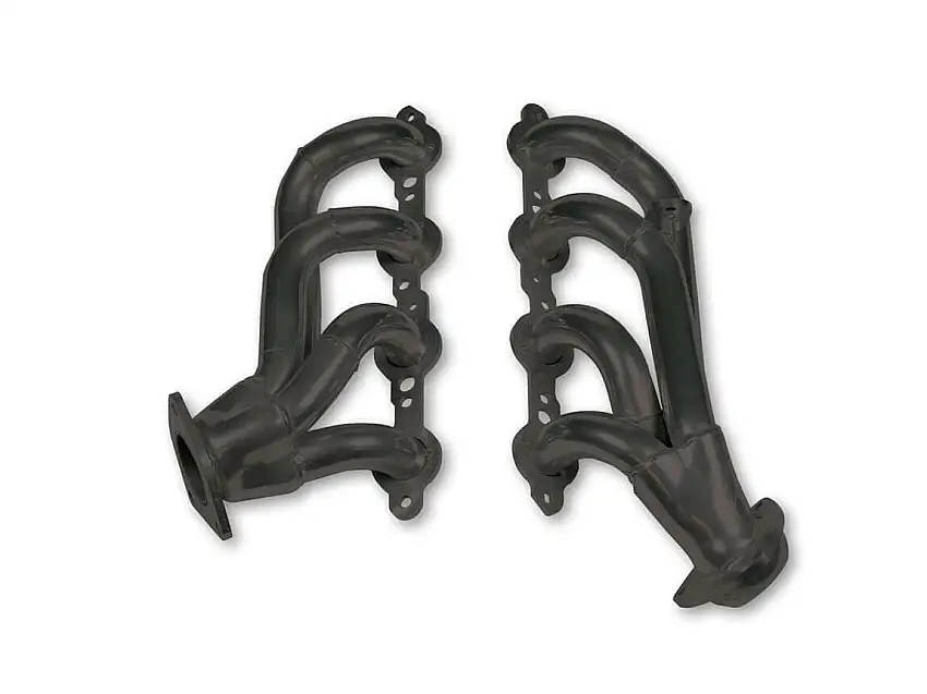 Flowtech Shorty Headers - Black Painted  - 91834FLT