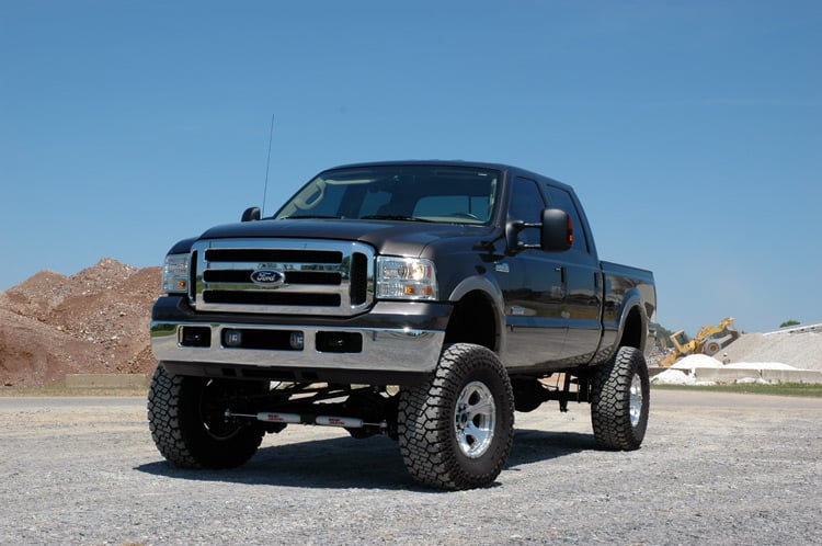2005-2007 Ford F-350 Super Duty 6 Inch Lift Kit - Diesel - 4 Link - OVLDS - Ford F-250/F-350 Super Duty (05-07) - 580.2