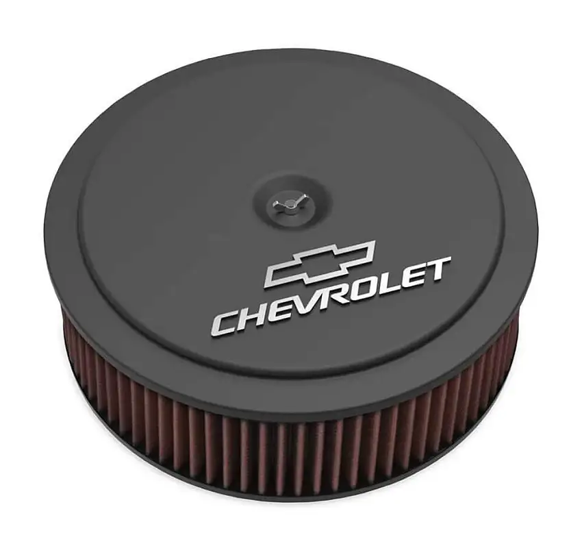 GM Muscle Series Air Cleaner - Satin Black Machined - 120-221