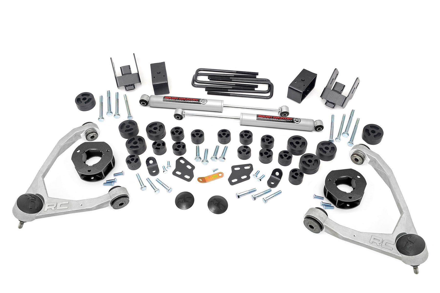 2007-2013 GMC Sierra 1500 4.75 Inch Lift Kit - Combo - Chevy/GMC 1500 2WD (07-13) - 254.2