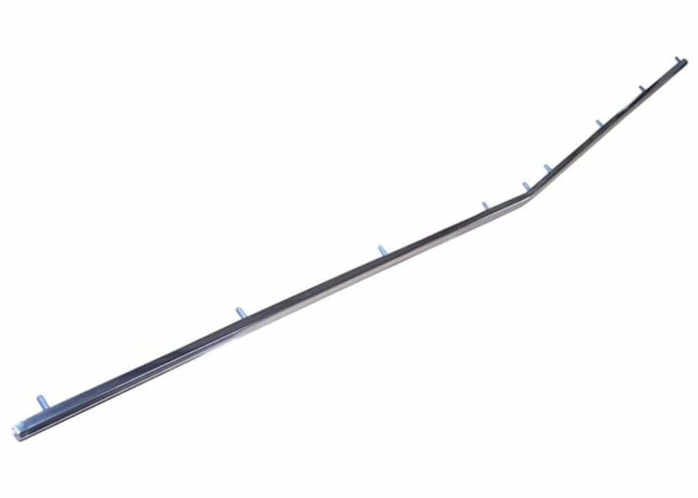 Fits 1967-1968 Chevrolet C10 Pickup; Front Hood Edge Molding - Chrome GM00CTR