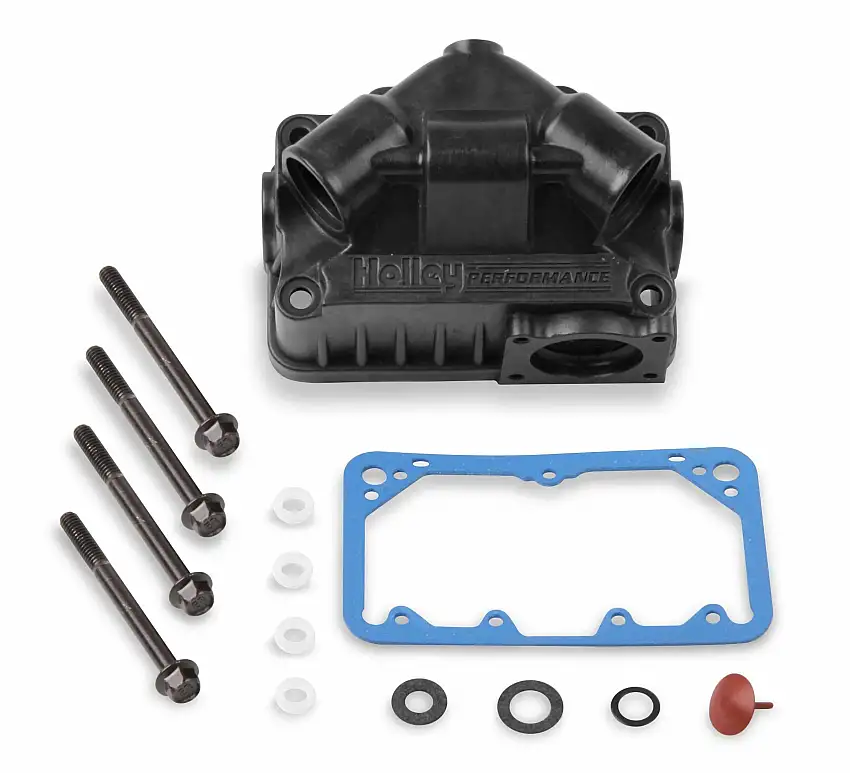 Hard Core Gray Aluminum Center Hung V Bowl Kit Secondary w/Pump 134-73HB