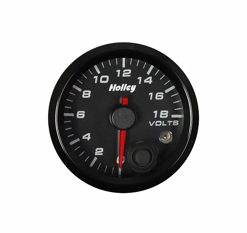 Holley Analog Style Voltage Gauge - 26-603