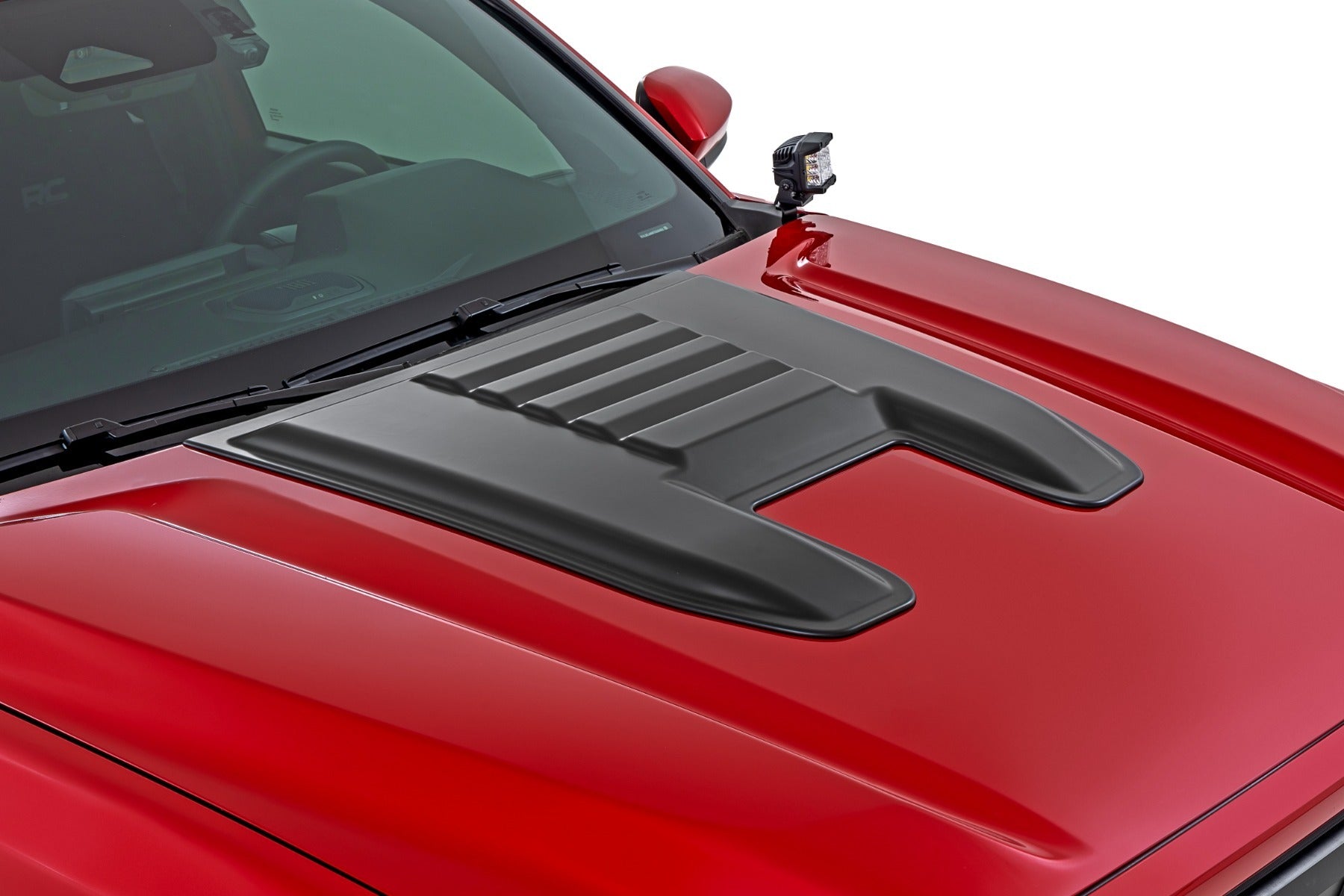 Rough Country Hood Scoop - 3U5 Supersonic Red - Toyota Tacoma 2WD/4WD (2024) - HS80010-3U5