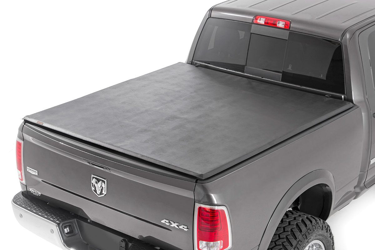 Soft Tri-Fold Bed Cover - 6'4" Bed - Ram 1500/2500/3500 2WD/4WD (2010-2025 &