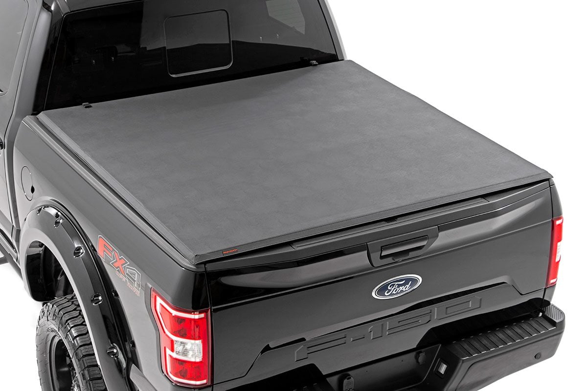 Soft Tri-Fold Bed Cover - 5'7" Bed - Ford F-150 2WD/4WD (2001-2003)