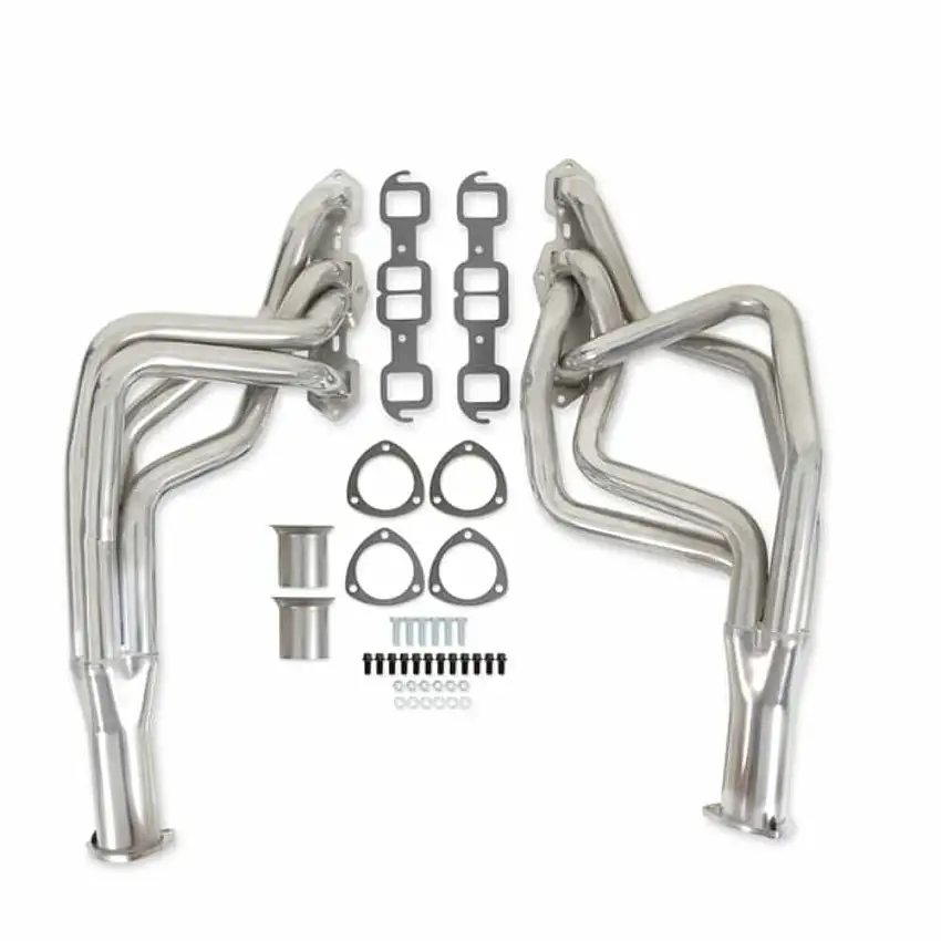 Long Tube Header for 1968-74 Oldsmobile Cutlass 5.7/6.6 - Ceramic Coated  - 31150FLT FlowTech