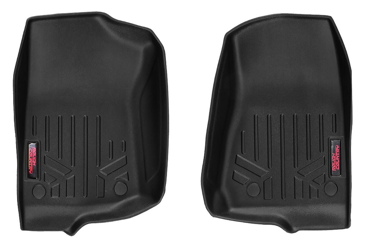 Rough Country Floor Mats - FR - Jeep Gladiator JT 4WD (2020-2025) - M-6150_B