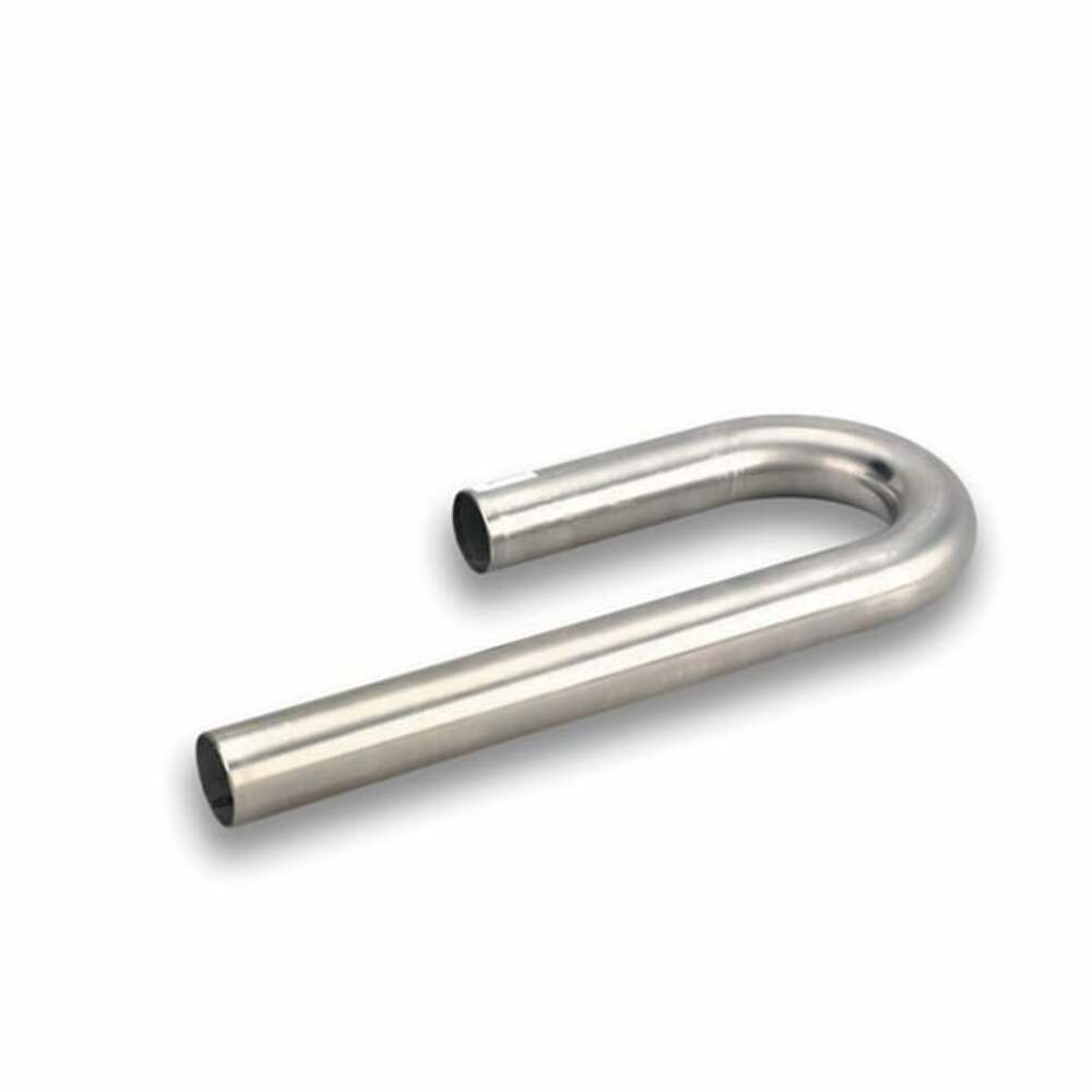 Mild Steel,180 degree bend, Tube Size 1 3/4" OD, 16 Gauge Hooker J-Bend 12352HKR