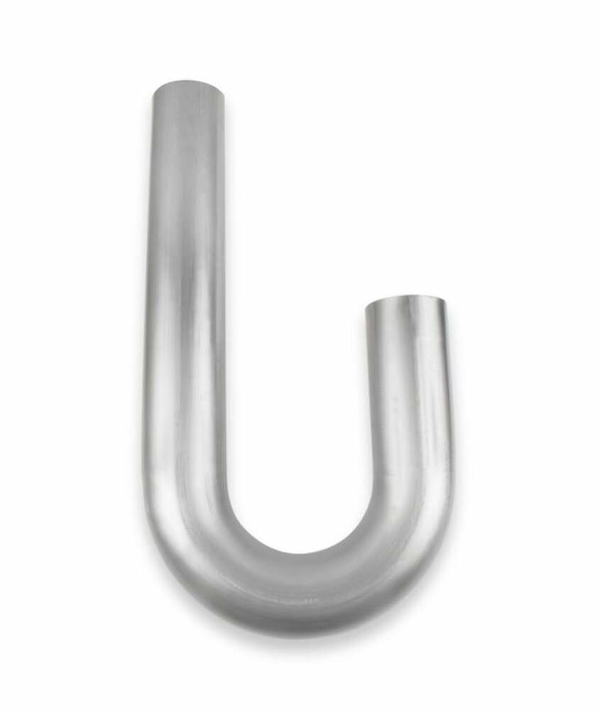 Mild Steel,180 degree bend, Tube Size 3" OD, 16 Gauge Hooker J-Bend 12399HKR