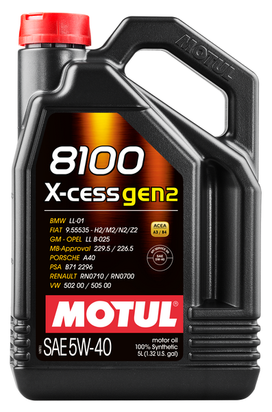 Motul 100% Synthetic Gasoline and diesel Engine Oil (109776)