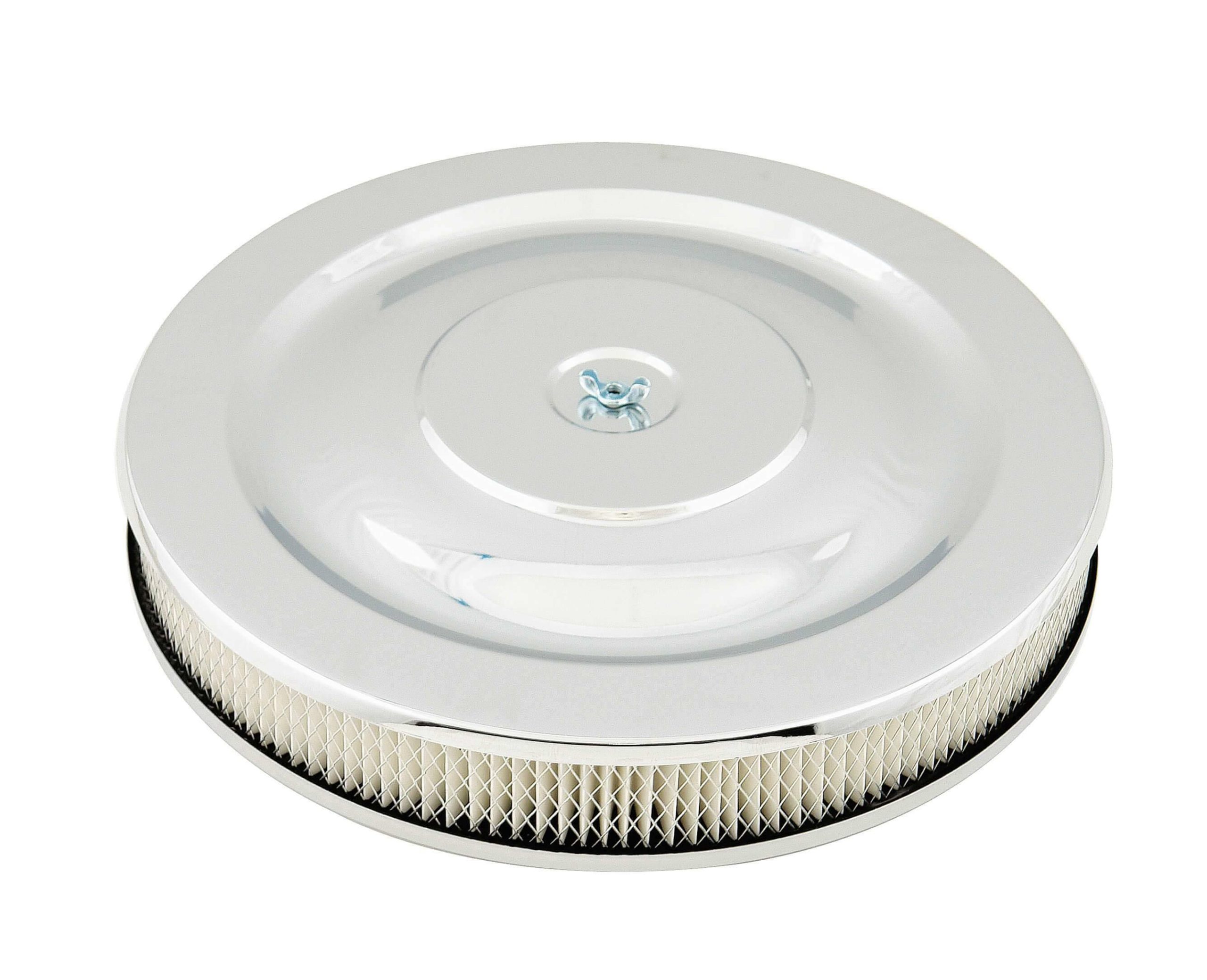 Mr. Gasket 1480 Mr. Gasket Air Cleaner - 14 Inch Diameter x 2-1/4 Inch Tall -...